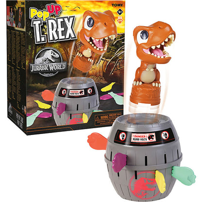 TOMY -  - Games - Jurassic World Pop Up T.rex Game