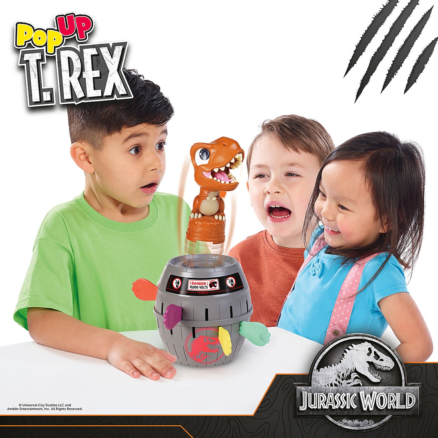TOMY -  - Games - Jurassic World Pop Up T.rex Game