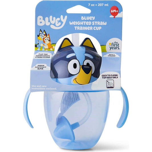 Bluey - Trainer Weighted Straw Trainer Cup