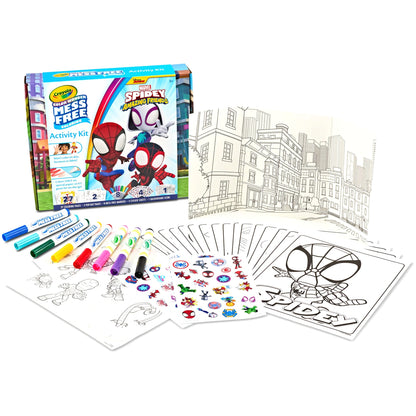 Crayola - Colour Wonder Activity Kit Marvel Spidey and his Amazing Friends