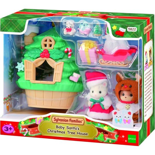 Sylvanian Families - Baby Santa's Christmas Tree House