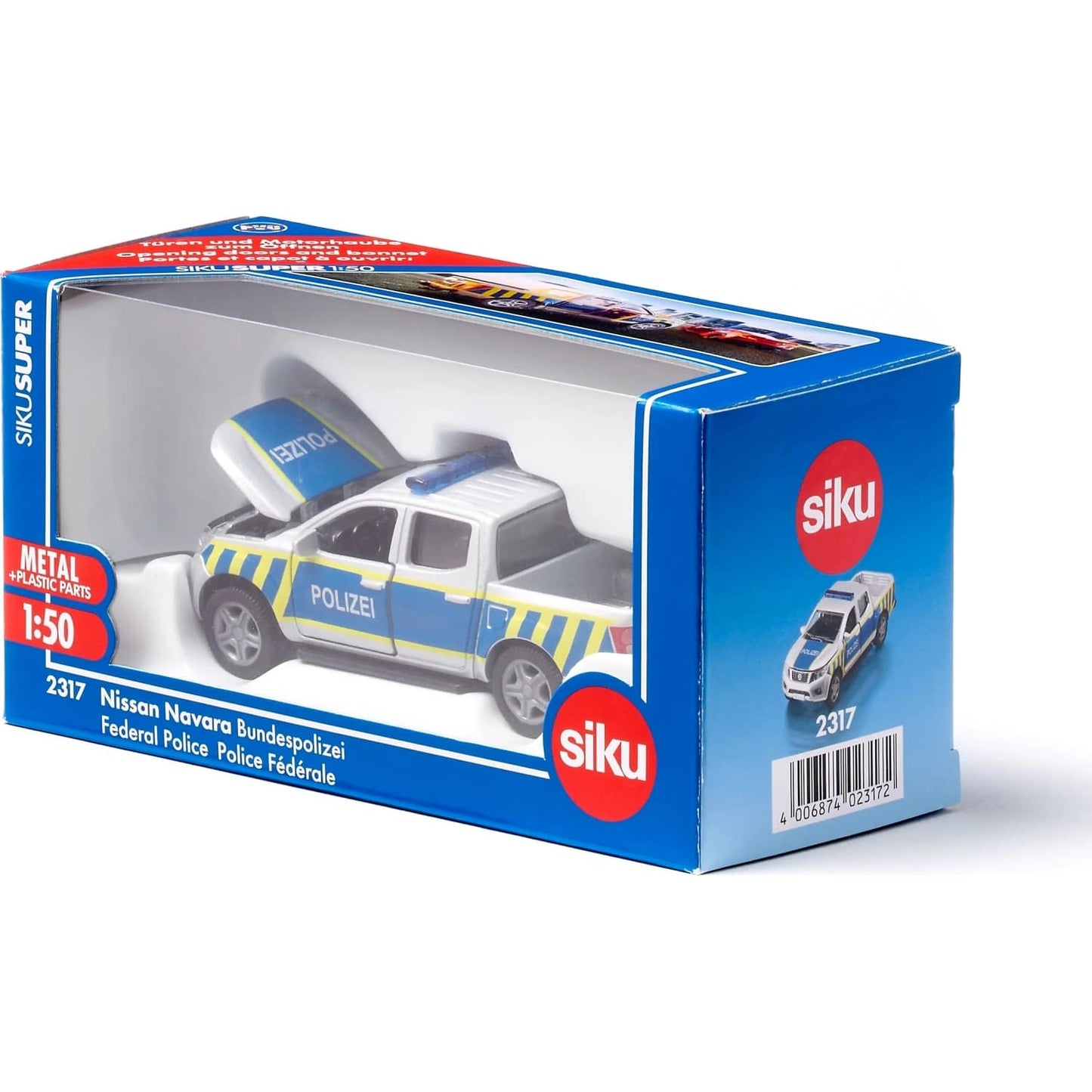 Siku - Nissan Navara Federal Police 1:50