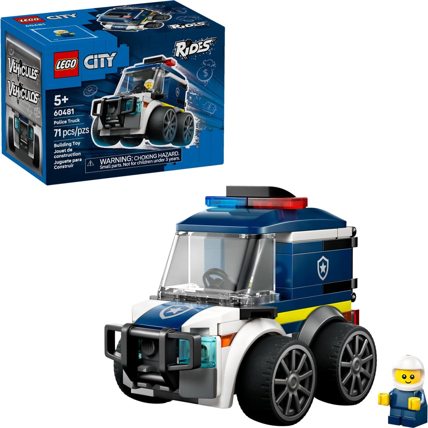LEGO 60481 Rides - Police Truck - City