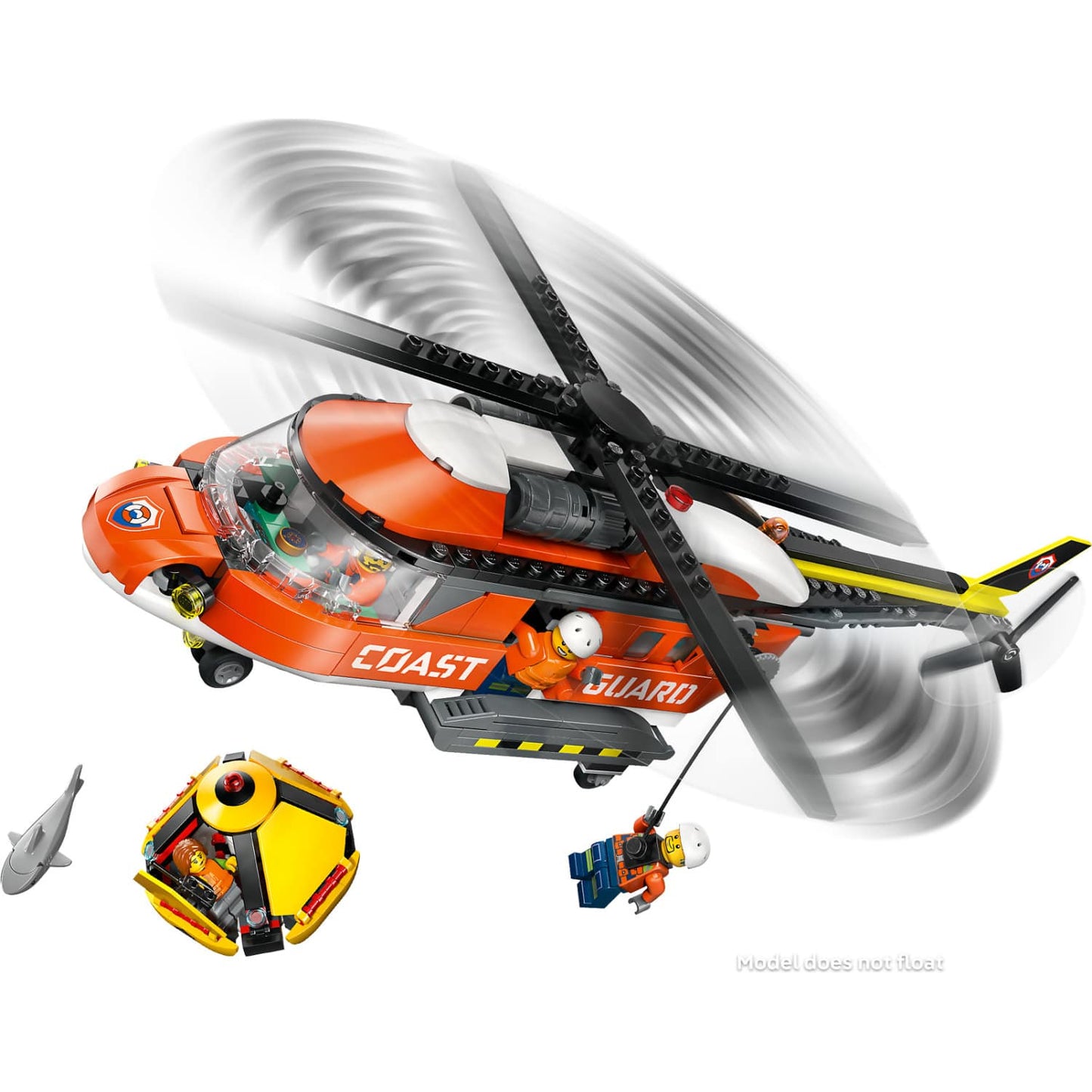 LEGO 60503 Coast Guard Helicopter - City