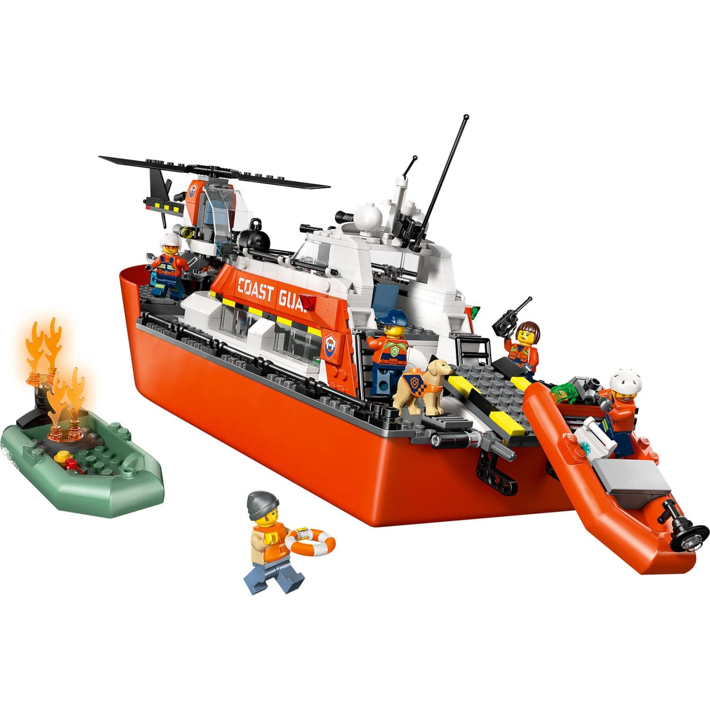 LEGO 60504 Coast Guard Rescue Boat & Helicopter - City