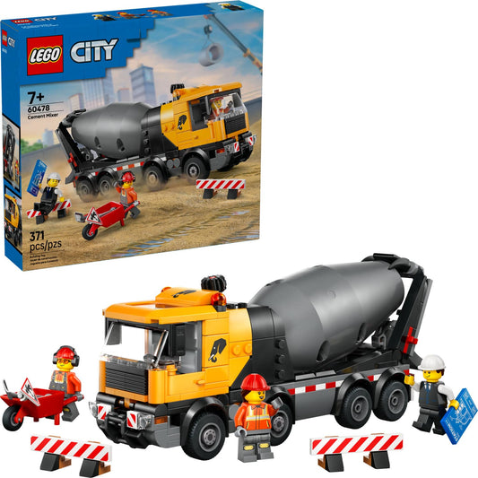 LEGO 60478 Cement Mixer - City