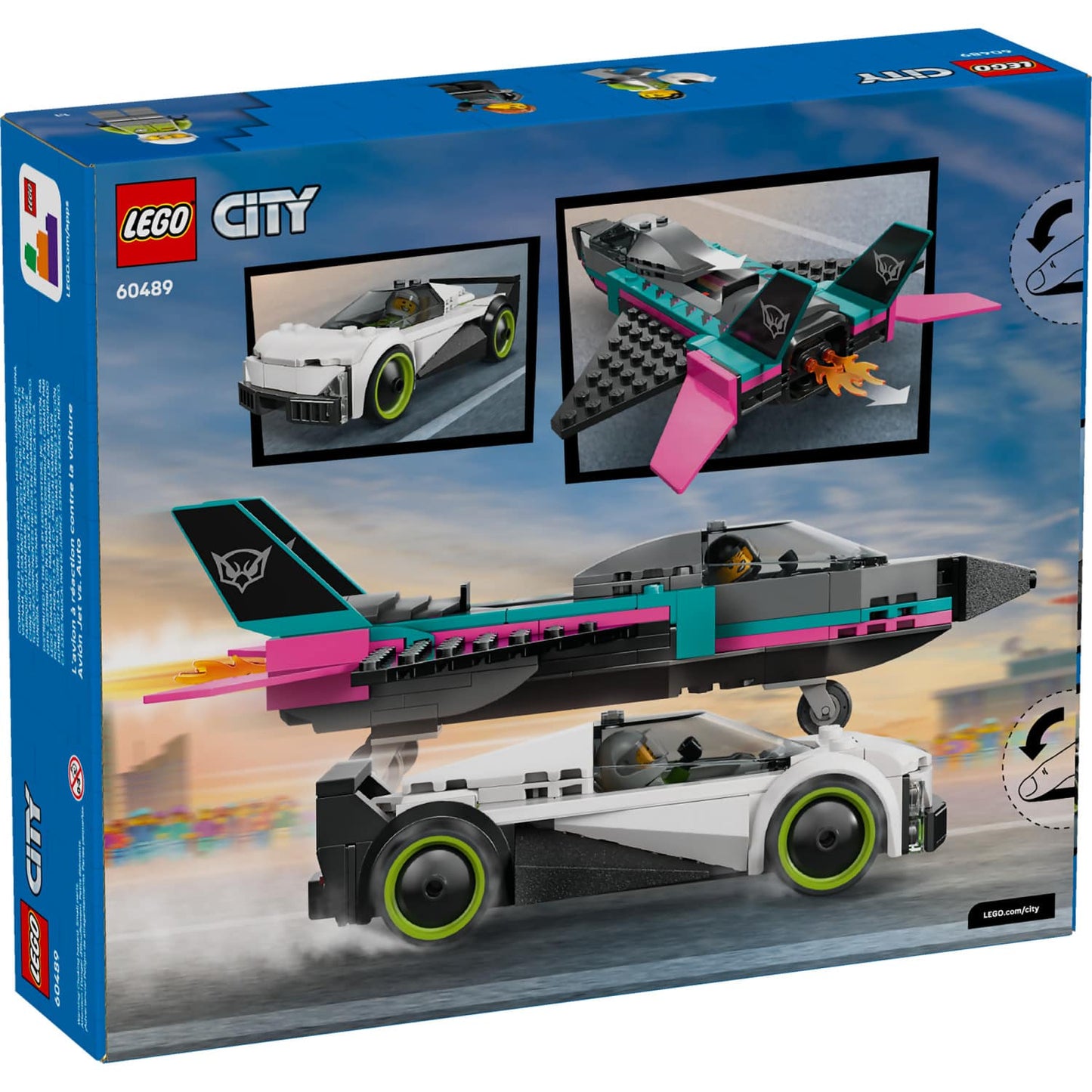 LEGO 60489 Jet vs. Car - City