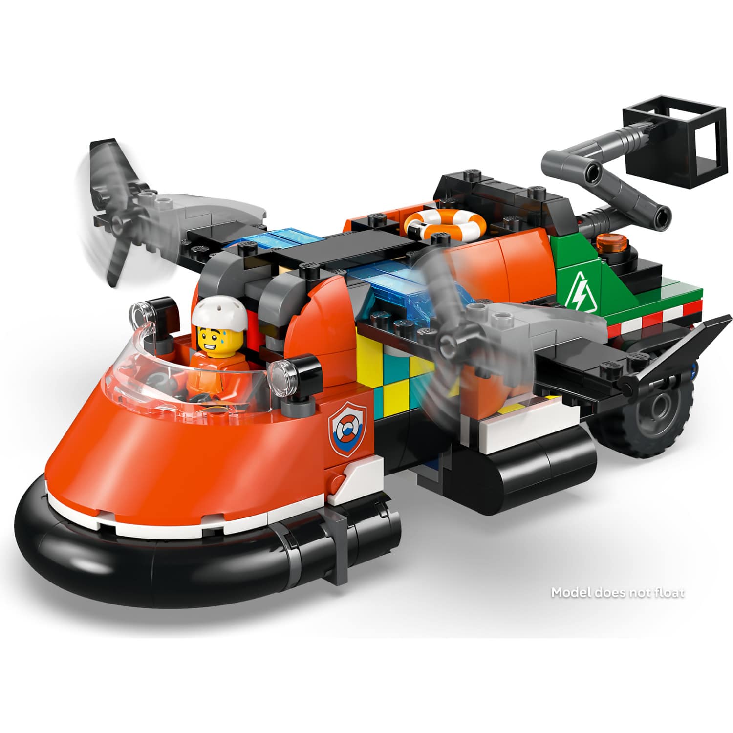 LEGO 60505 Airplane Service Truck & Hovercraft Remix - City