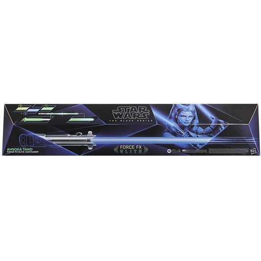 Star Wars - The Black Series Ahsoka Tano Force FX Elite Lightsaber with Advanced LEDS & Sound Effects