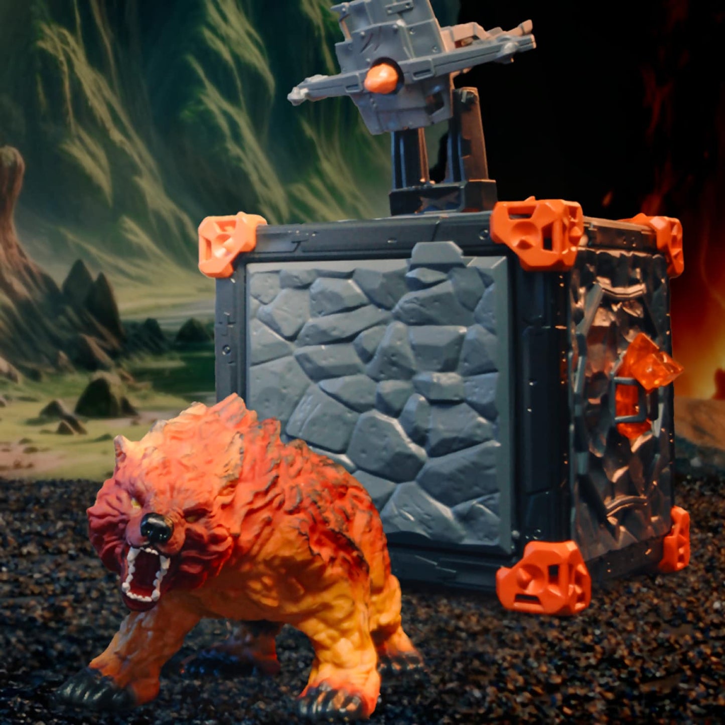Schleich - BattleCave Lava Bear