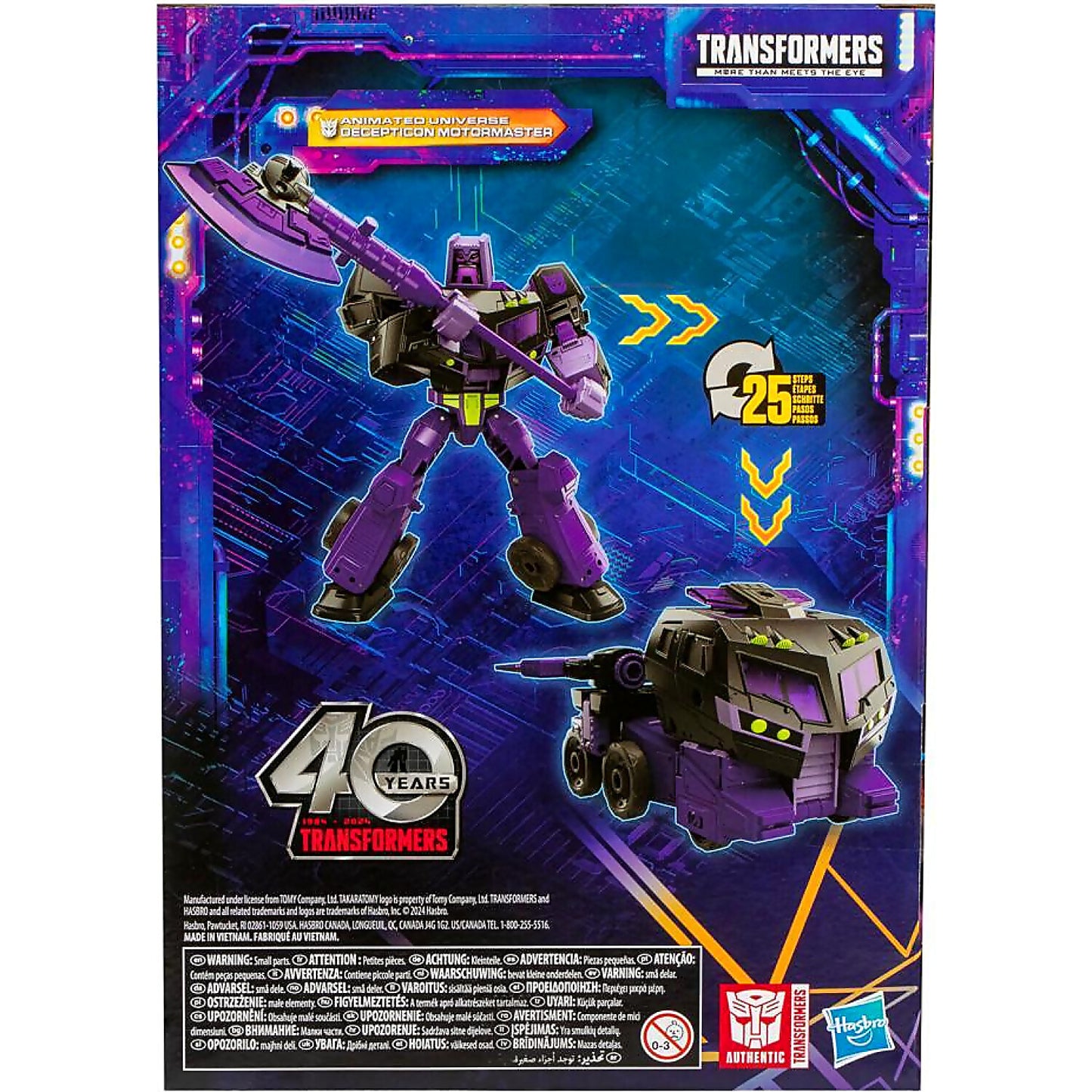 Transformers - Legacy United Animated Universe Decepticon Motormaster Action Figure - Hasbro