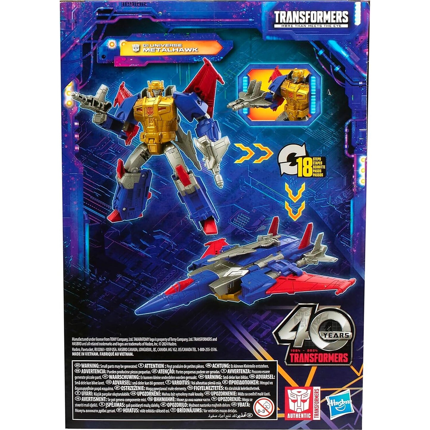 Transformers - Legacy United Voyager Class Super-God Masterforce Metalhawk Action Figure - Hasbro