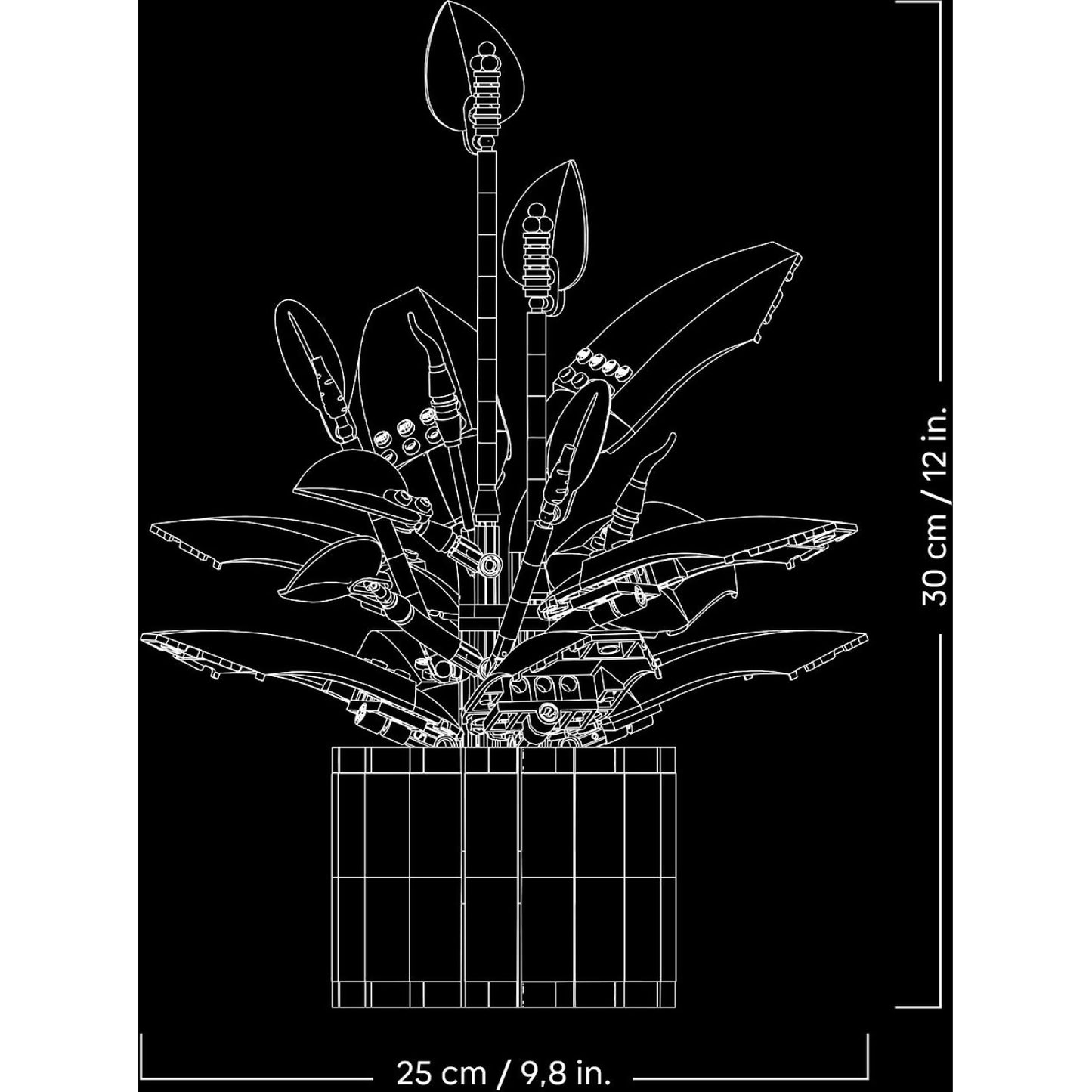 LEGO 11504 Peace Lily - Botanical Collection