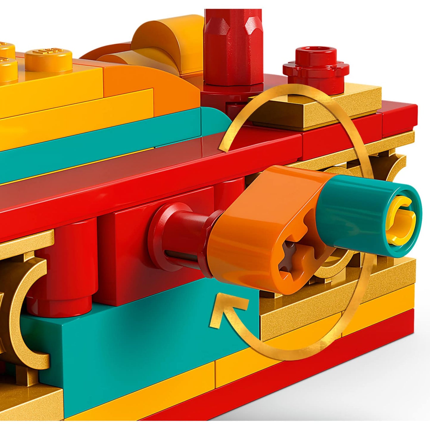 LEGO 80119 Galloping Horses Canvas - The Spring Festival