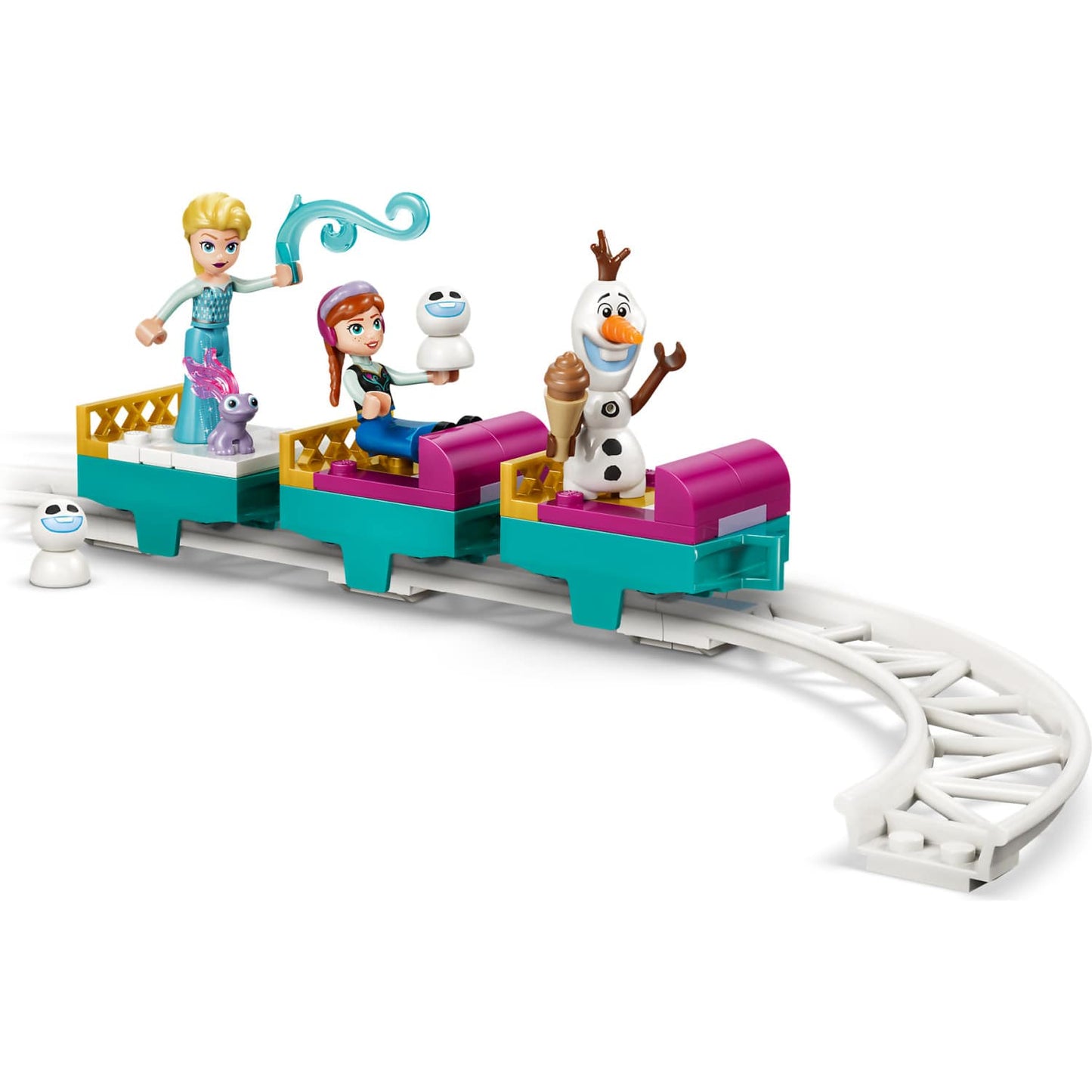 LEGO 43281 Elsa's Ice Castle & Snow Ride Adventure - Disney 4+