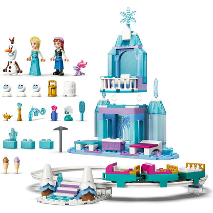 LEGO 43281 Elsa's Ice Castle & Snow Ride Adventure - Disney 4+