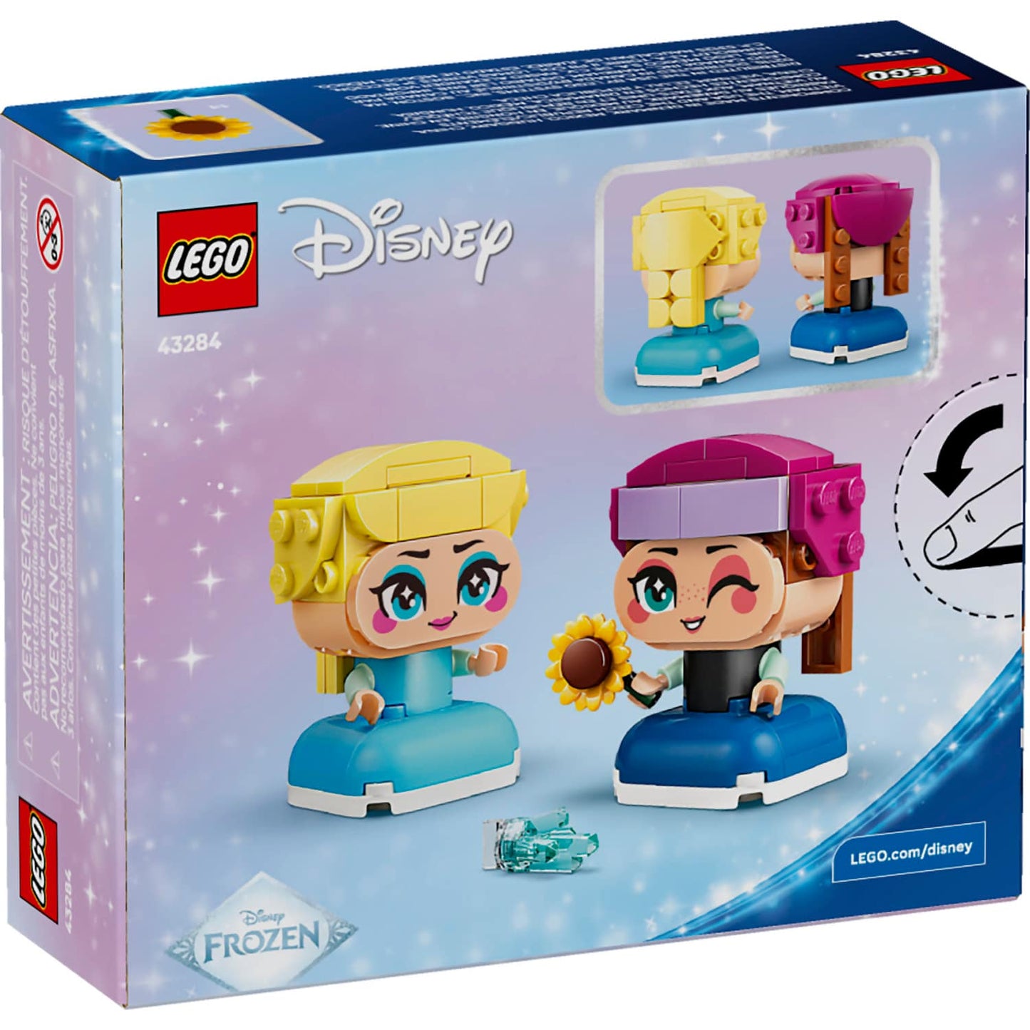 LEGO 43284 Mini Anna & Elsa - Disney