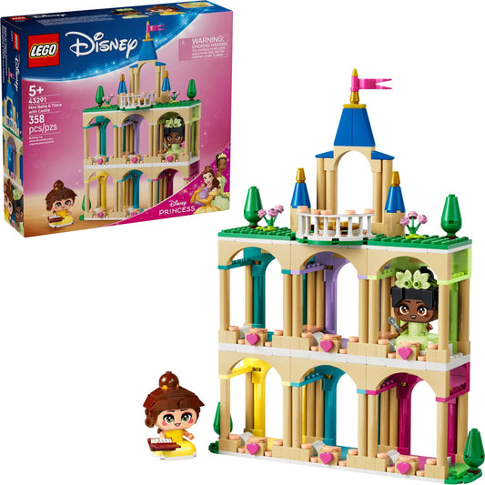 LEGO 43291 Mini Belle & Tiana with Castle - Disney