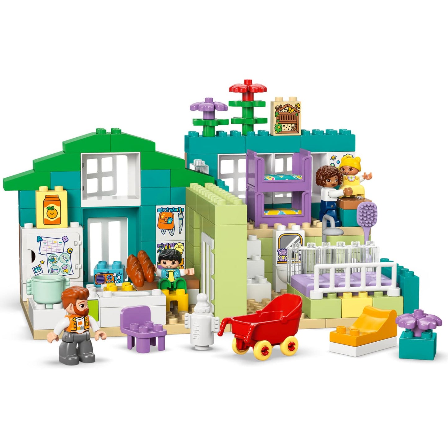 LEGO 10470 3 in 1 Modern Family House with Figures - Duplo