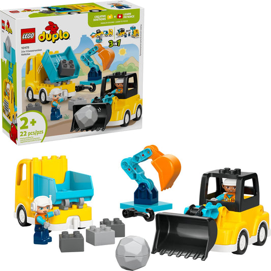 LEGO 10475 3 in 1 Construction Vehicles - Duplo