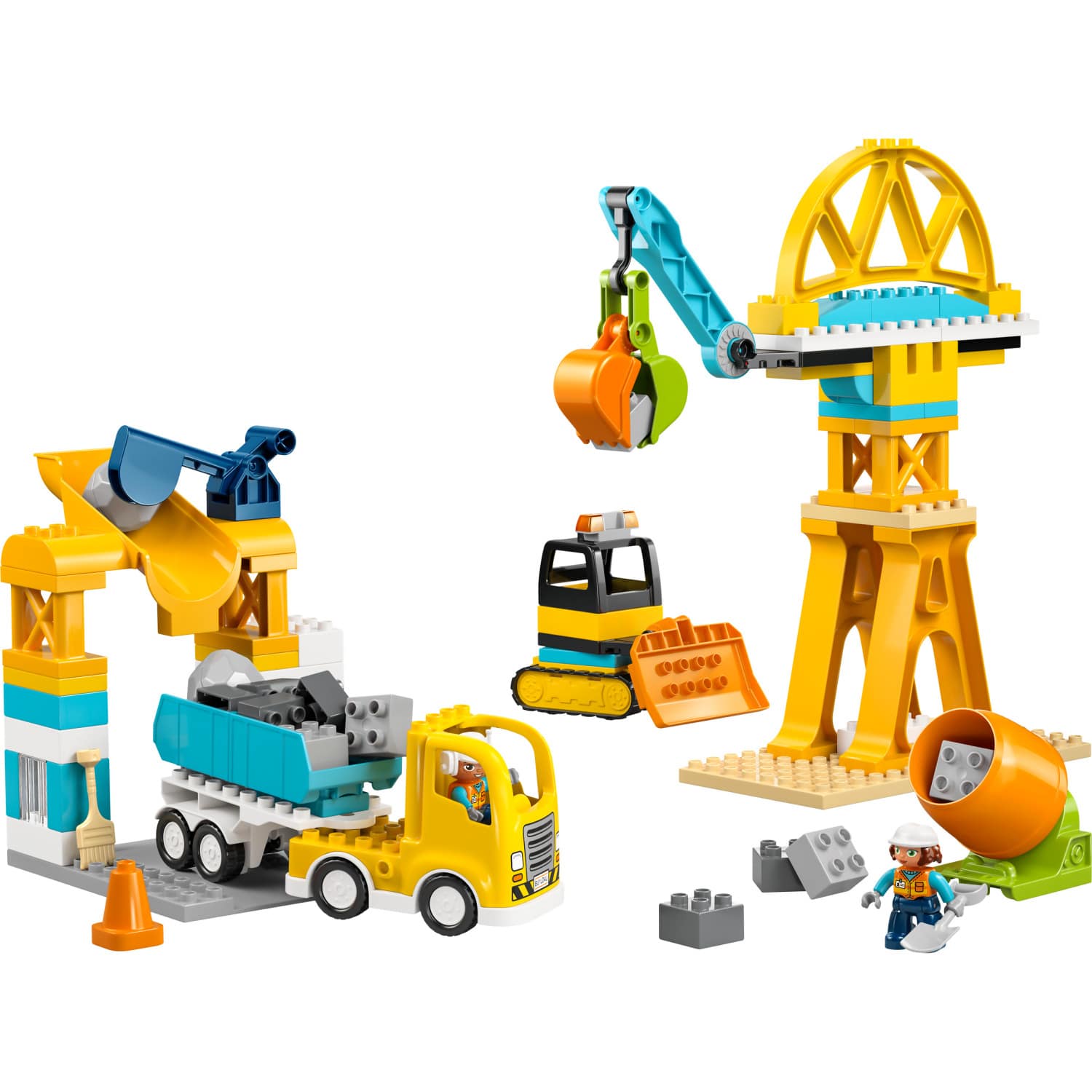LEGO® 10476 3-in-1 Construction Site and Vehicles -  DUPLO®