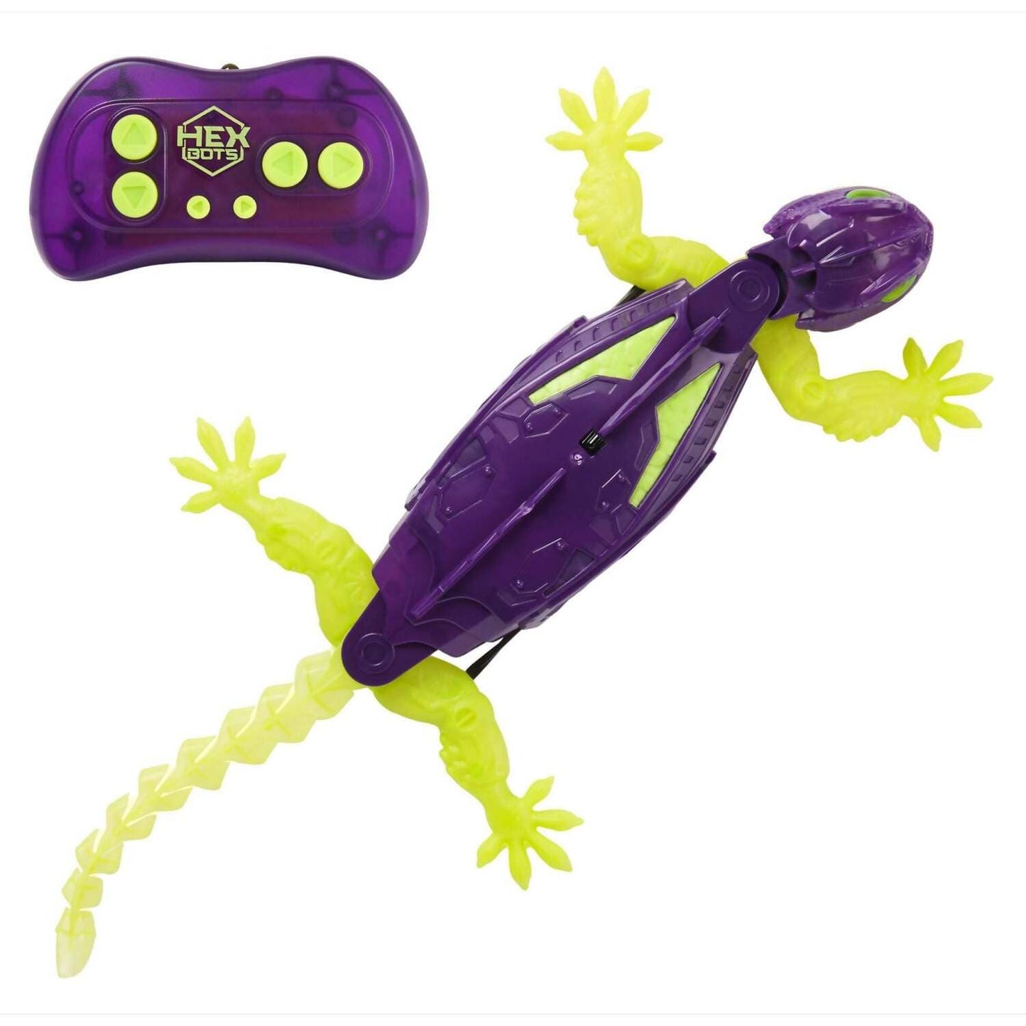 Hex Bots - Wall Crawler Gecko Glow In The Dark