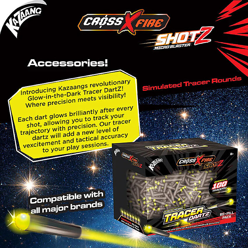 Kazaang - CrossXFire ShotZ Tracer DartZ Refill 100 Pack