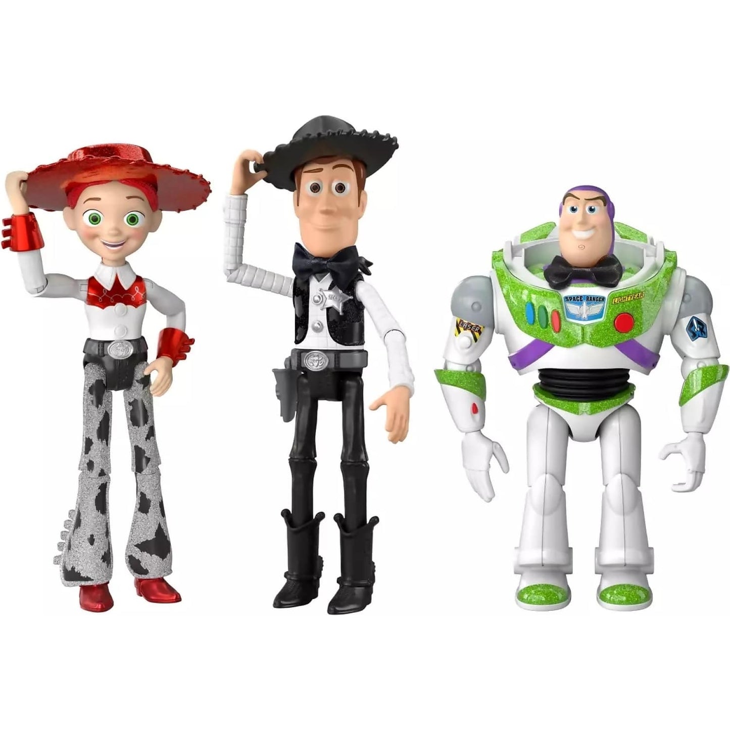 Disney Pixar - Toy Story Black Tie Action Figure 3Pk 30th Anniversary Set - Mattel