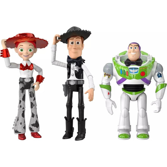 Disney -  Pixar - Toy Story Black Tie Action Figure 3Pk 30th Anniversary Set - Mattel