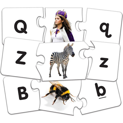 The Learning Journey - Match It! Upper & Lower Case Letters Puzzle