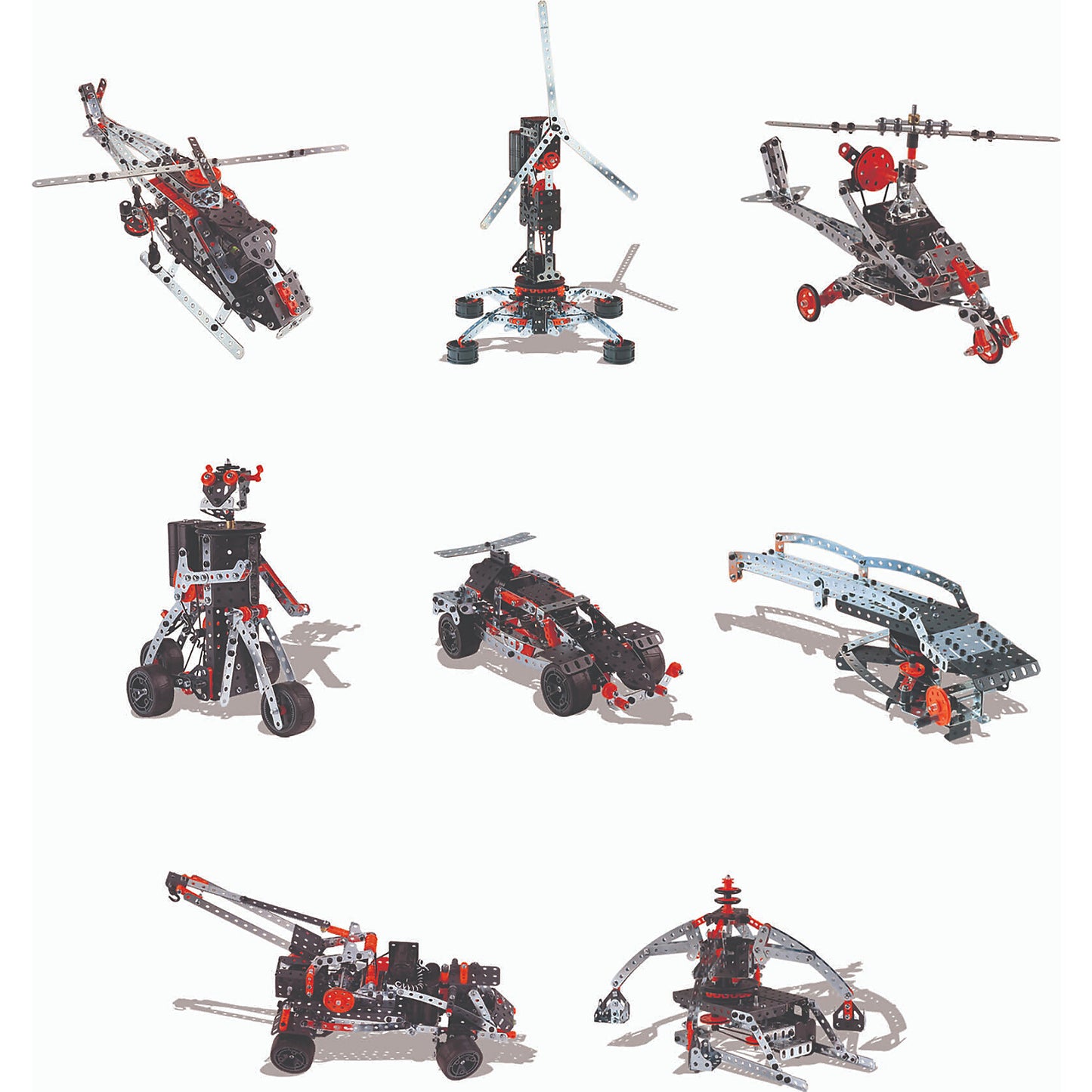 Meccano - 25-in-1 Super Construction Set Motorized Vehicle Building Set