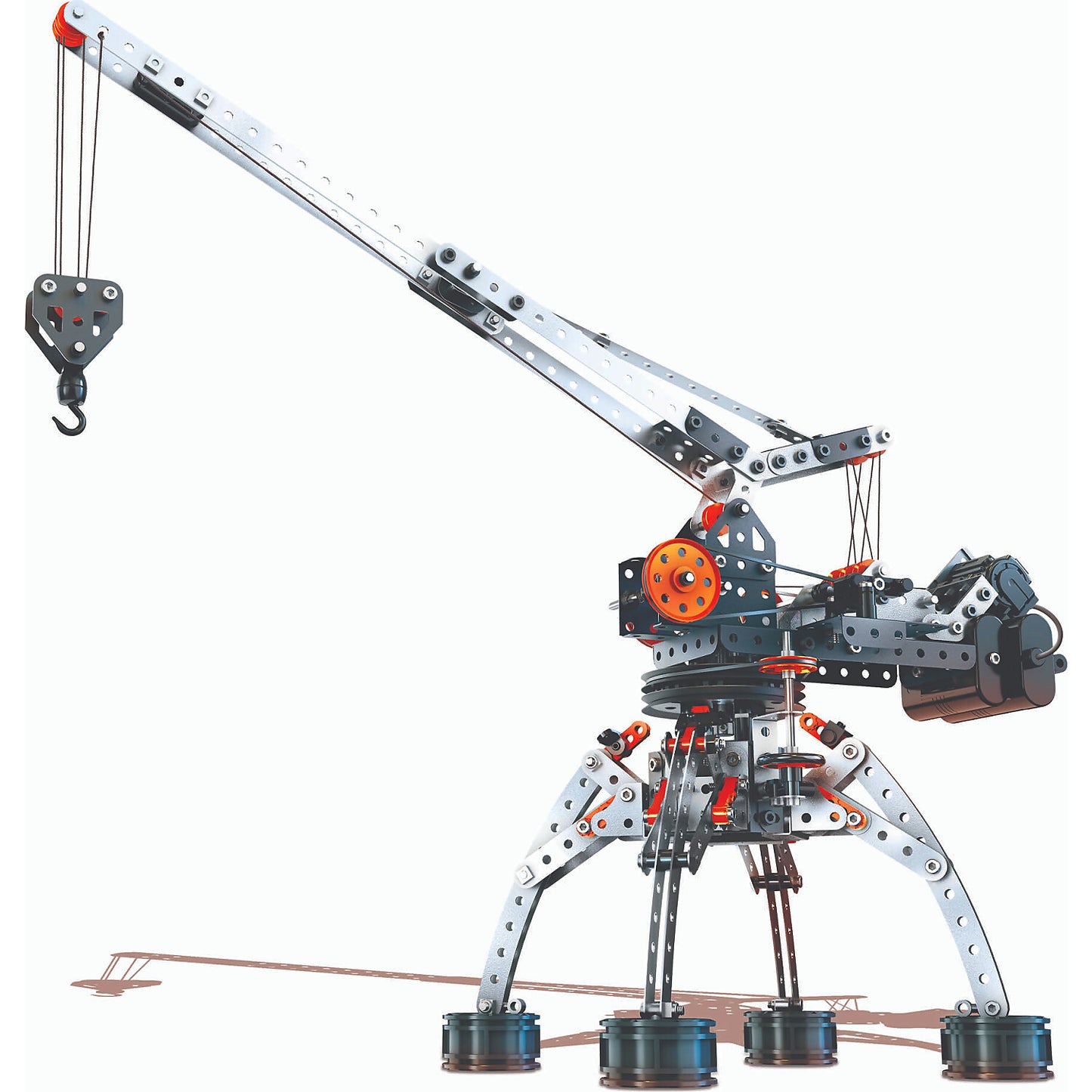 Meccano - 25-in-1 Super Construction Set Motorized Vehicle Building Set