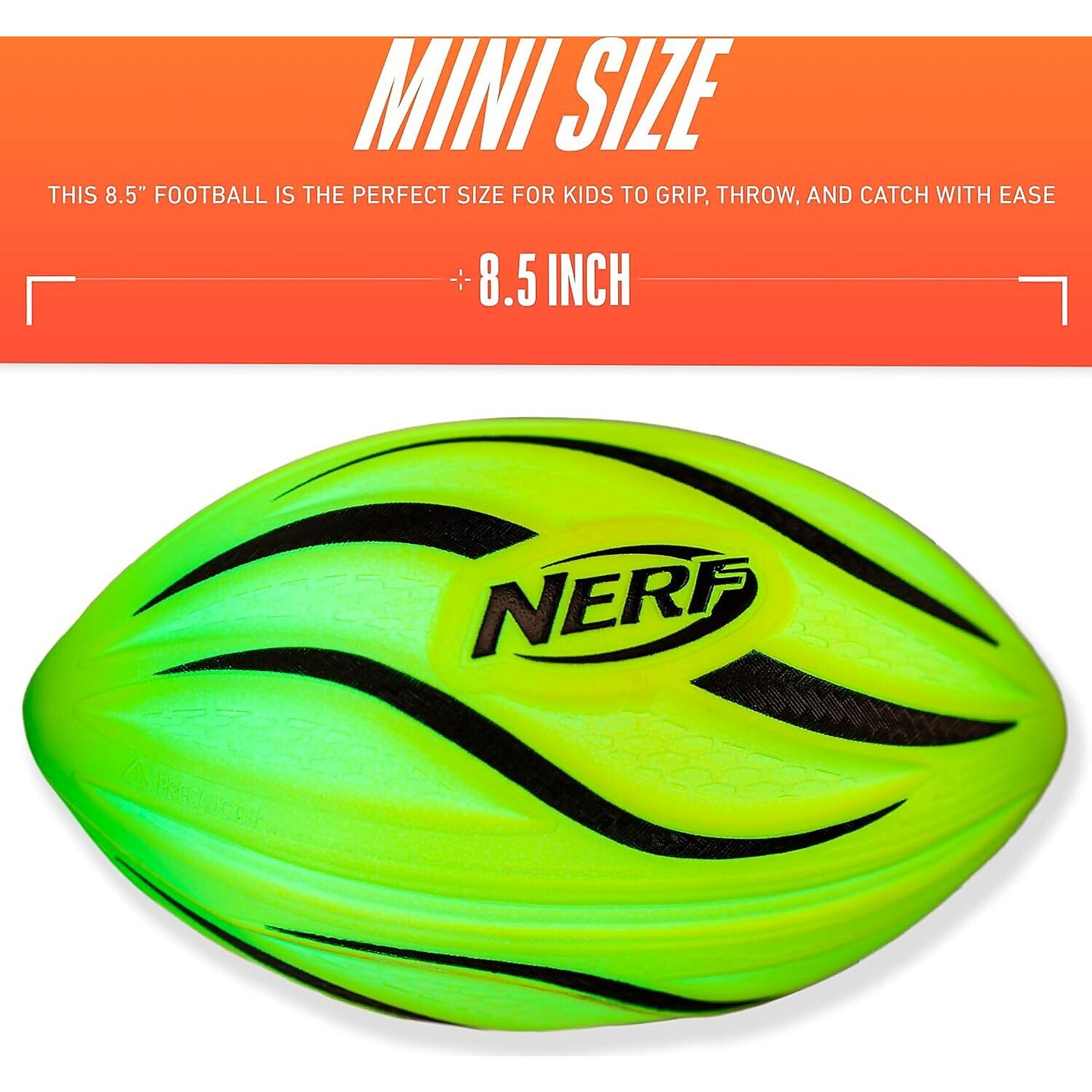 Nerf - Lightstrike Mini Foam Football 8.5-Inch - LED - Hasbro