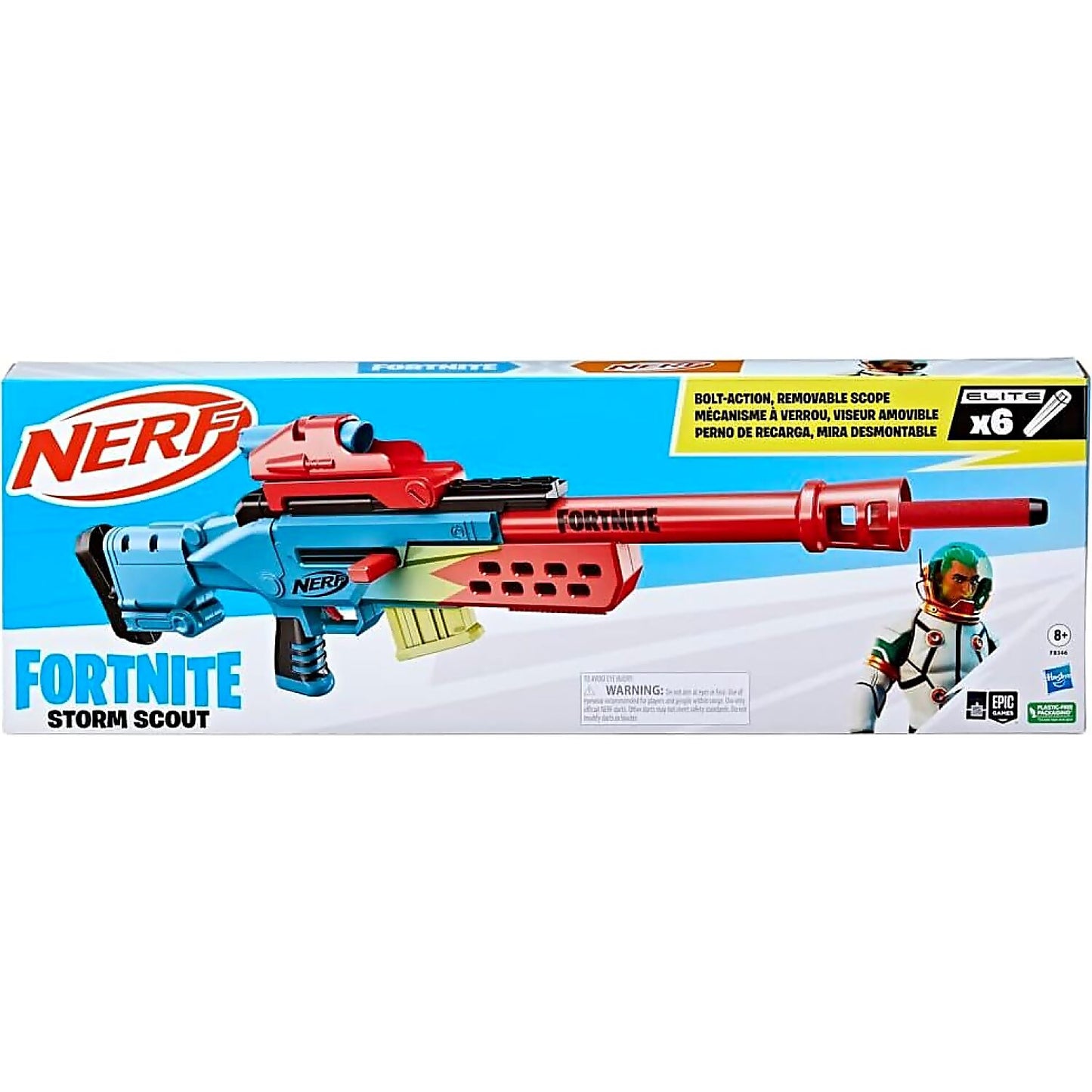 NERF - Fortnite Storm Scout Dart Blaster - Hasbro
