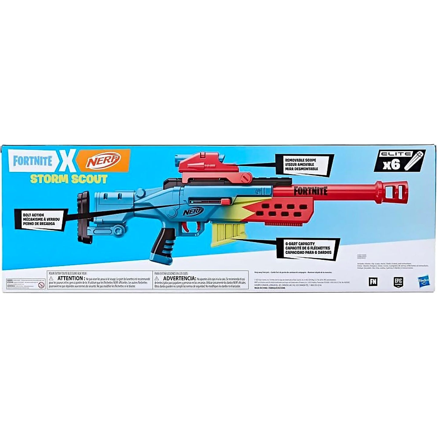 NERF - Fortnite Storm Scout Dart Blaster - Hasbro