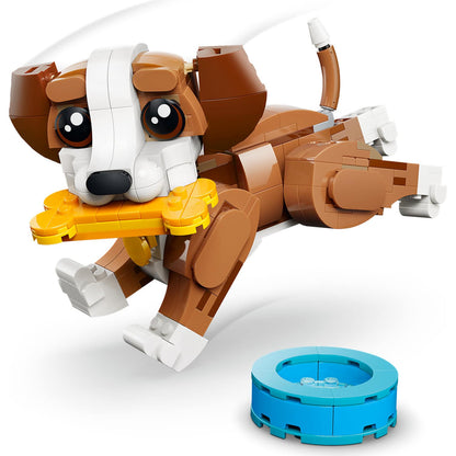 LEGO 31382 Cute Animals: Playful Puppy Dog - Creator 3-in-1