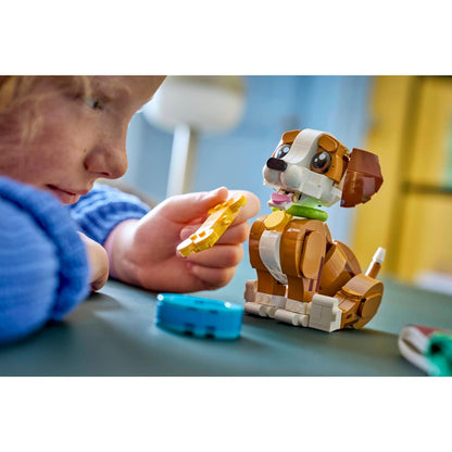 LEGO 31382 Cute Animals: Playful Puppy Dog - Creator 3-in-1