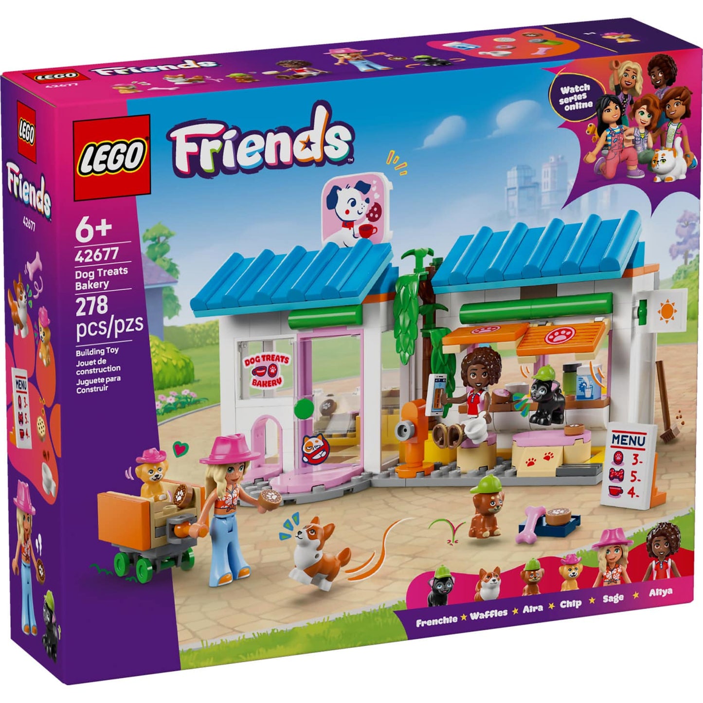 LEGO 42677 Dog Treats Bakery - Friends