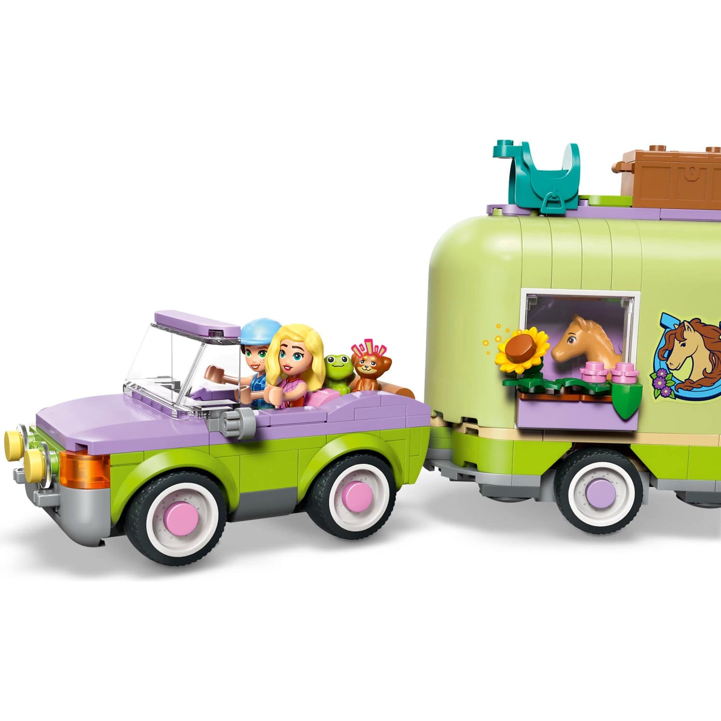 LEGO 42695 Horse & Baby Foal Trailer - Friends