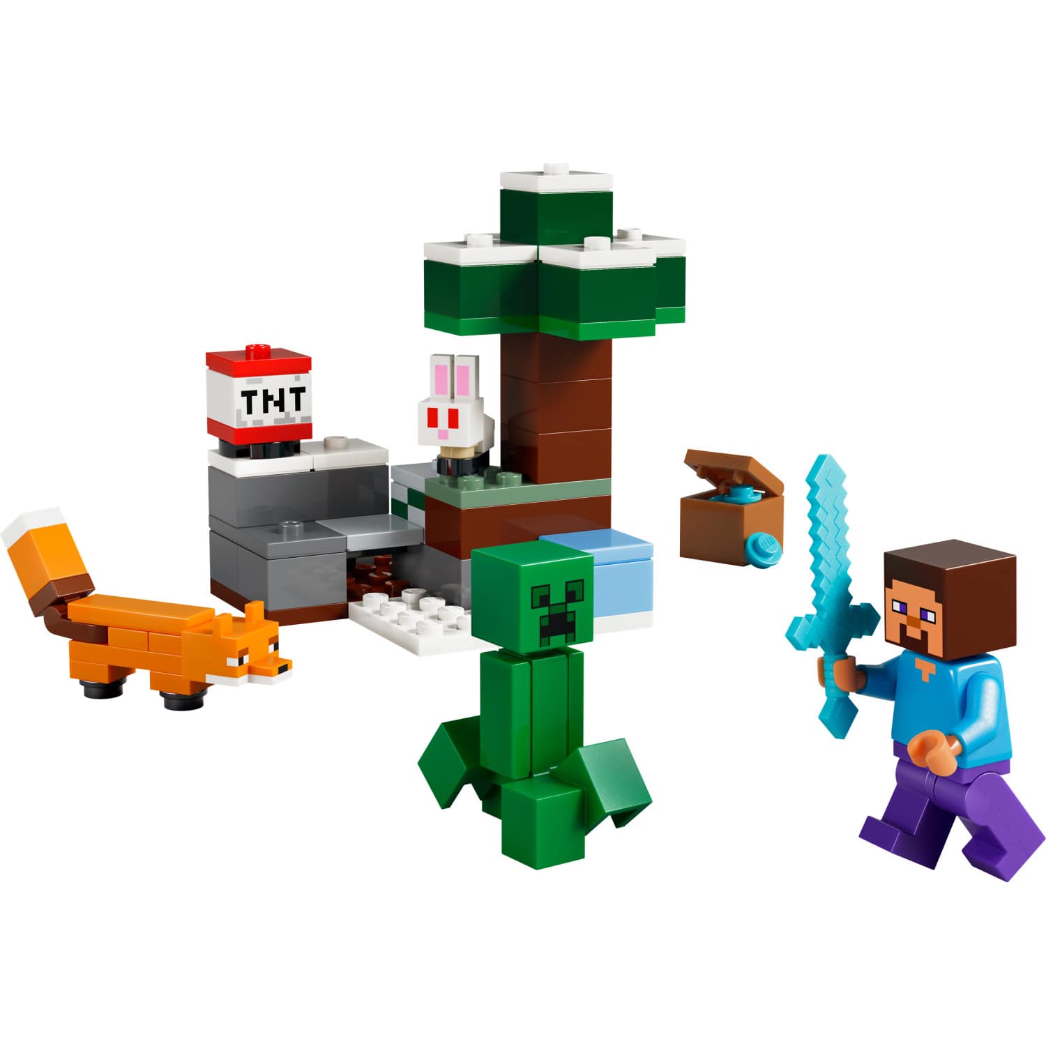 LEGO 21583 Steve's Taiga Adventure - Minecraft