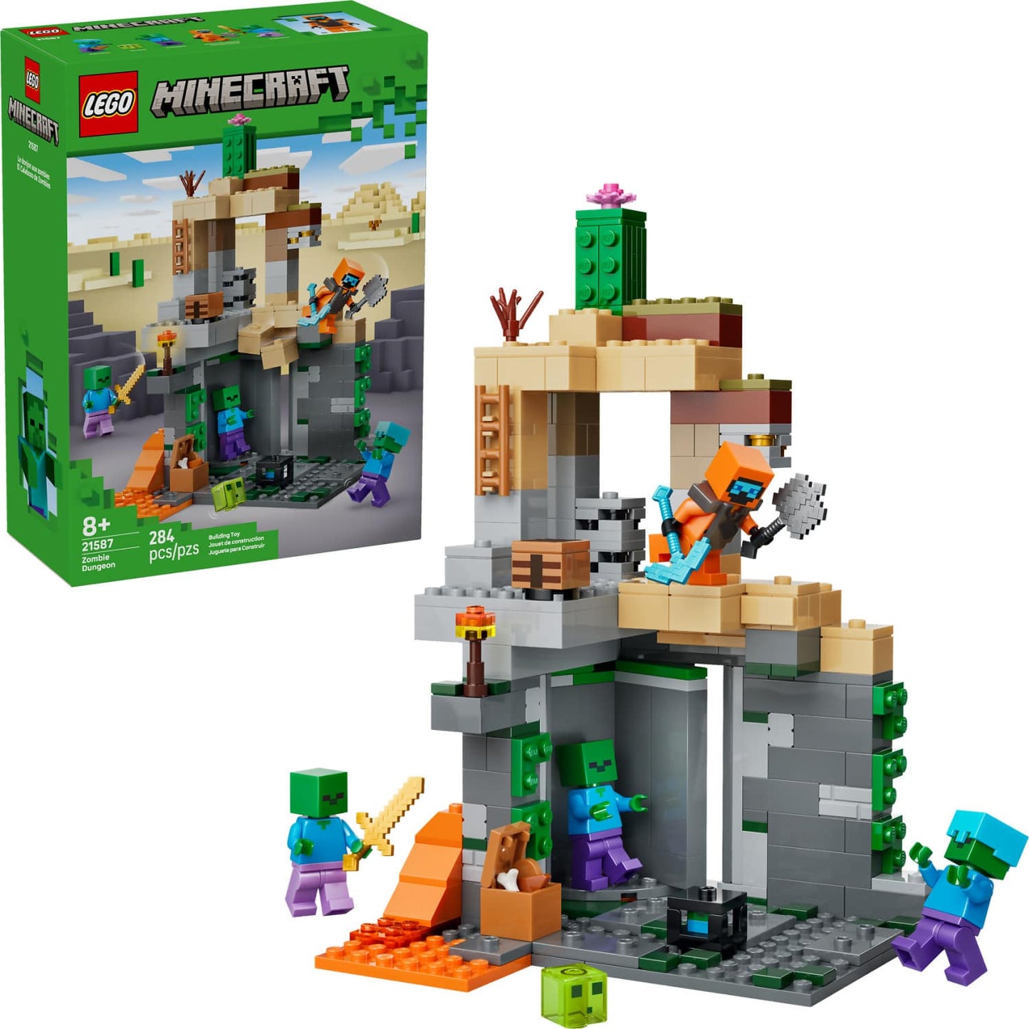 LEGO 21587 Zombie Dungeon - Minecraft