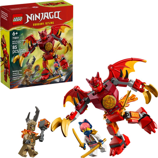 LEGO 71851 Kai's Dragon Mech Battle Pack - Ninjago