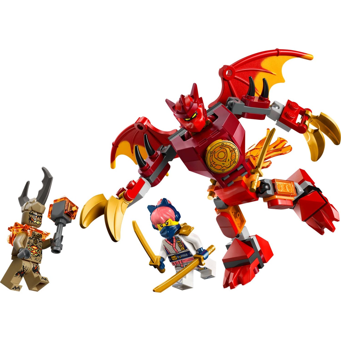 LEGO 71851 Kai's Dragon Mech Battle Pack - Ninjago