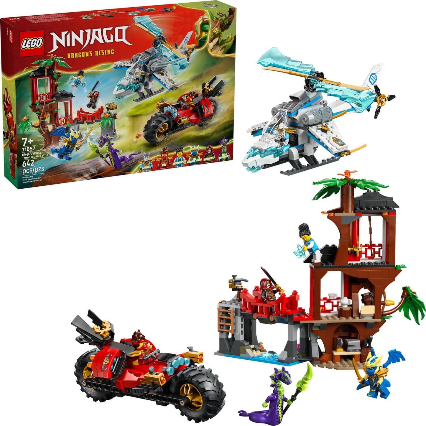 LEGO 71857 Ninja Vehicle Tree House Battle - Ninjago
