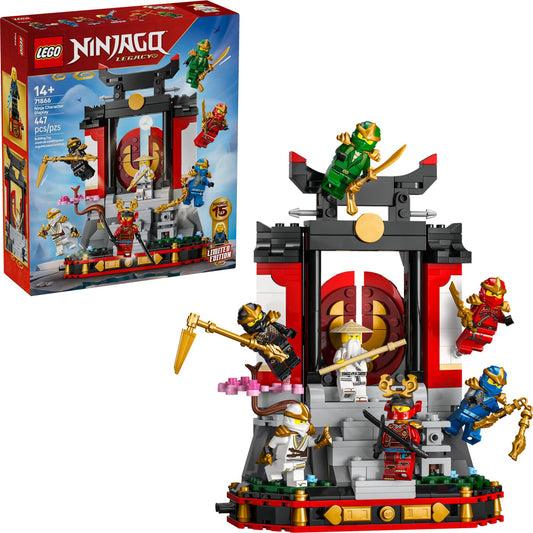 LEGO 71866 Ninja Character Display 15th Anniversary - Ninjago
