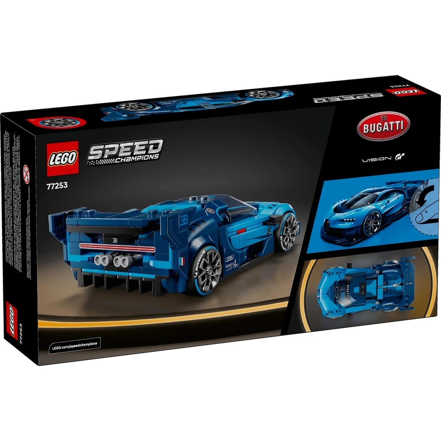 LEGO 77253 Bugatti Vision GT Hyper Sports Car - Speed Champions
