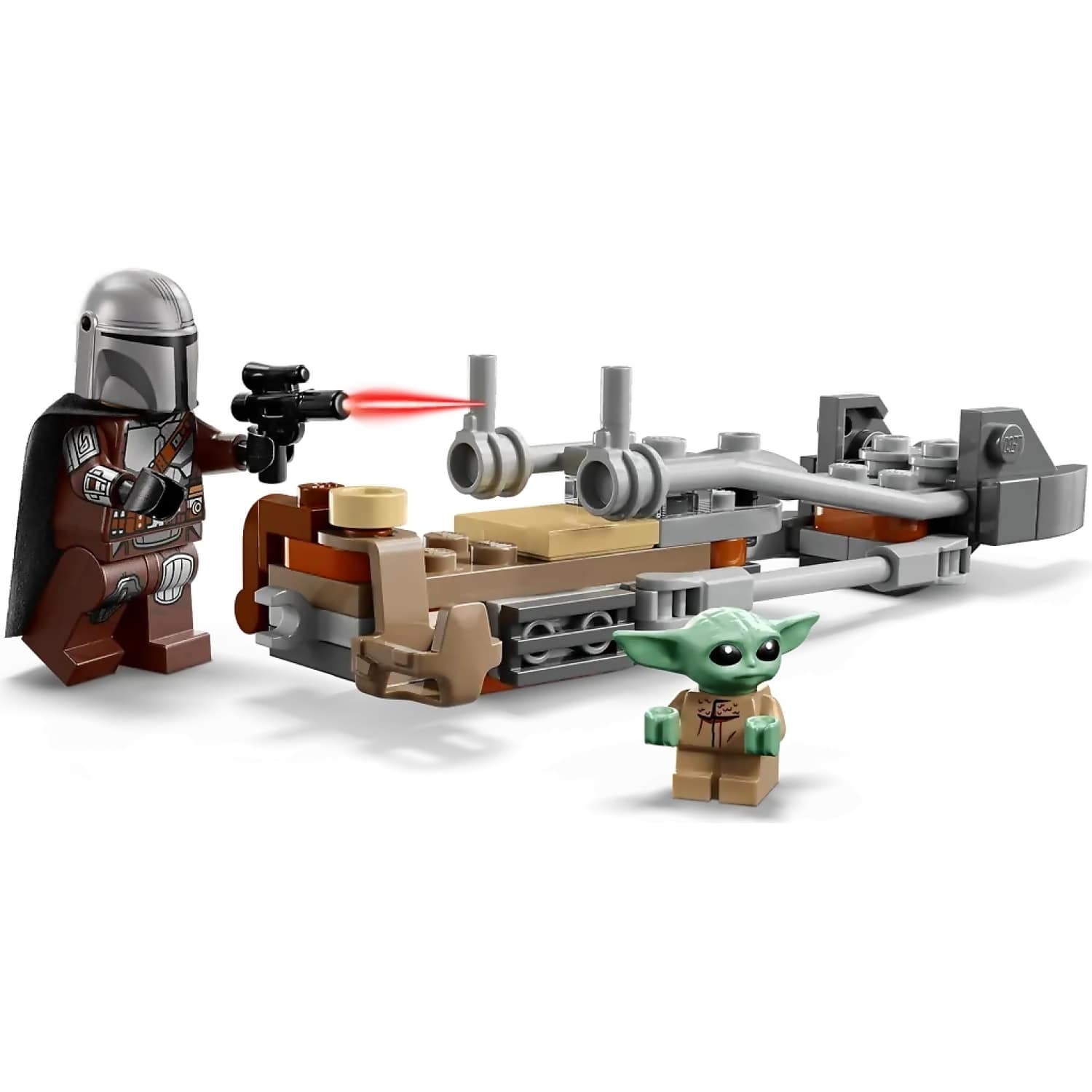 LEGO 75436 The Mandalorian & Grogu's Speeder Bike - Star Wars
