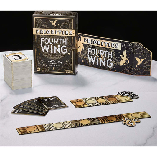Hasbro -  Games - Priorities Fourth Wing Edition Card Game
