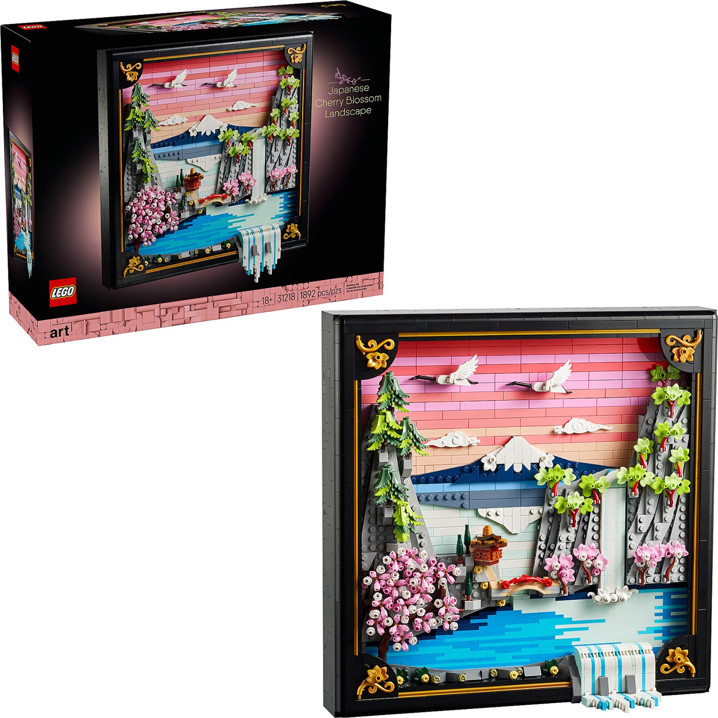 LEGO 31218 Japanese Cherry Blossom Landscape - Art