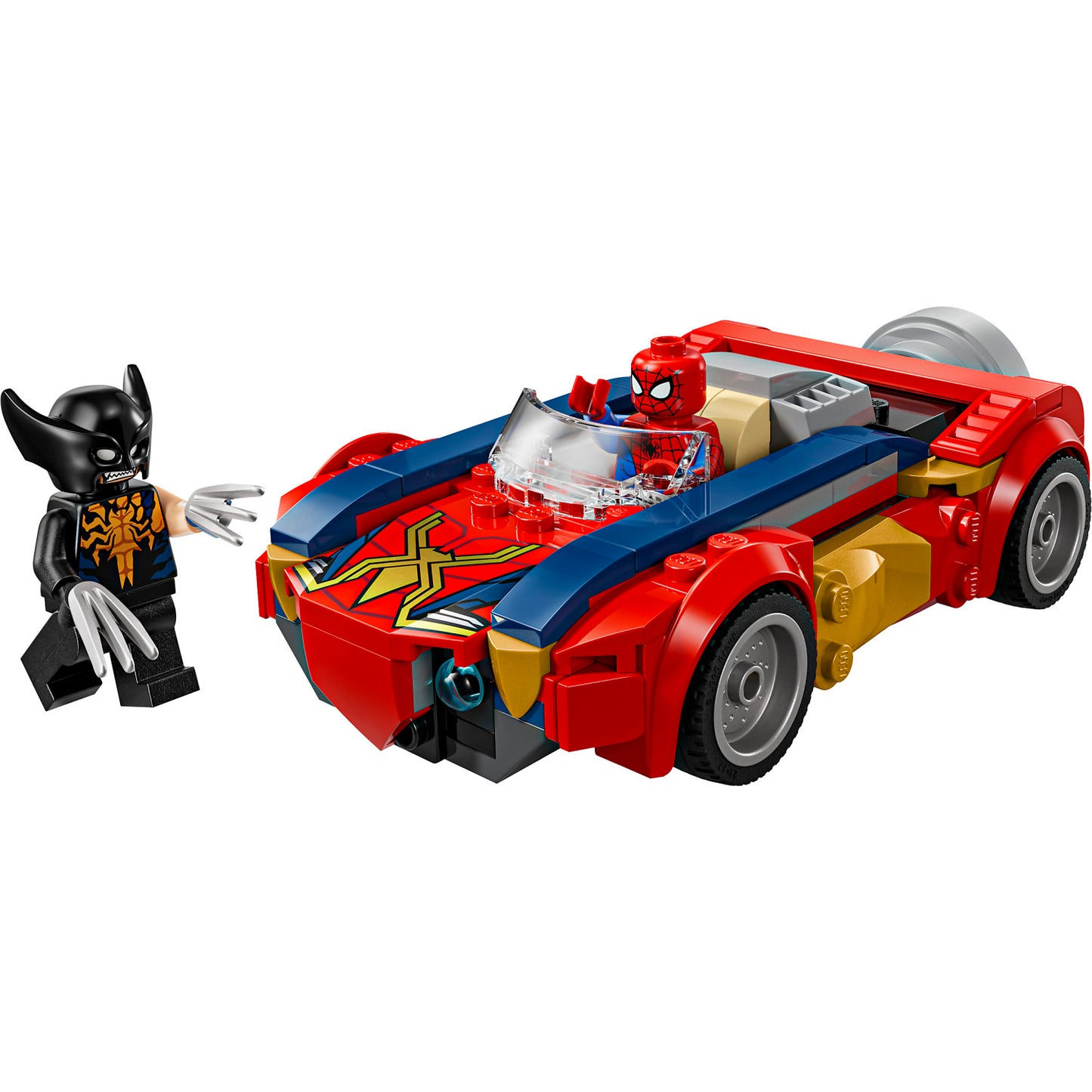LEGO 76336 Spider-Man Car vs. Venomized Wolverine - Marvel Super Heroes